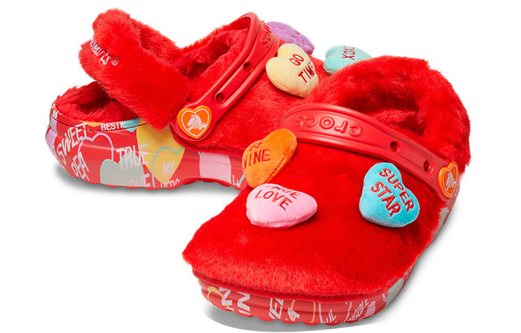 Crocs Sweethearts x Clog Classic Fur 'Valentine's Day' 207741-610