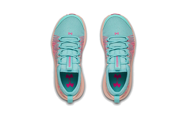(PS) Under Armour Infinity 2 AL Prism Blue/Pink 3023206-400