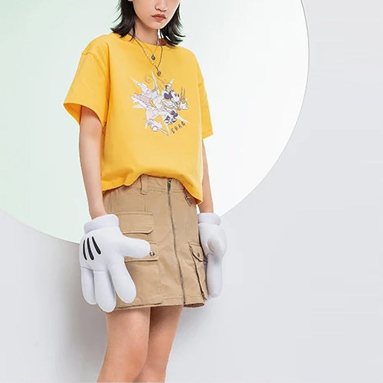 Li-Ning x Disney Printing Round-neck Yellow AHSR208-4