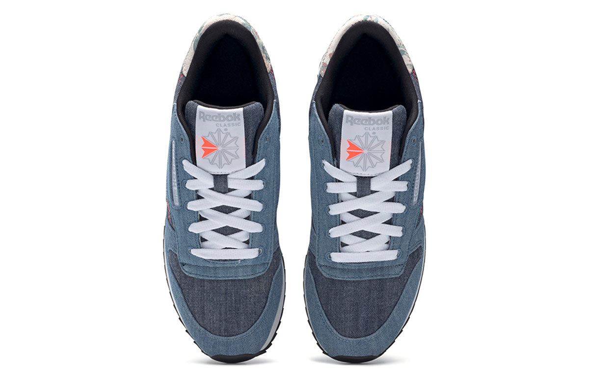 (WMNS) Reebok Classic Leather Double Shoes Blue FY5032