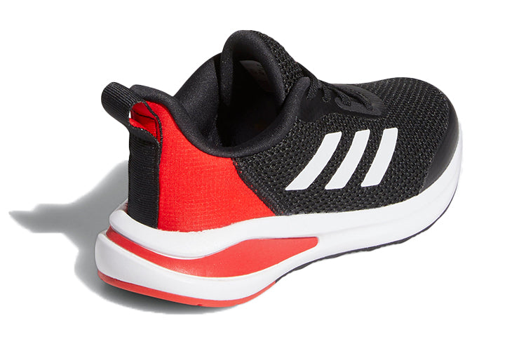 (GS) adidas Fortarun Black/White/Red FY7911