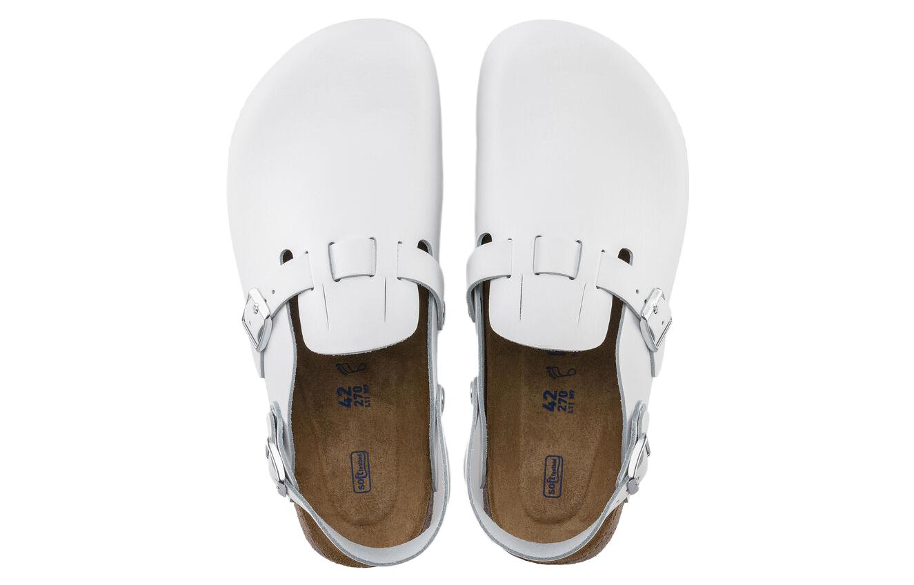 Birkenstock Kay SL Natural Leather Narrow Fit Sandals 'White' 1018229