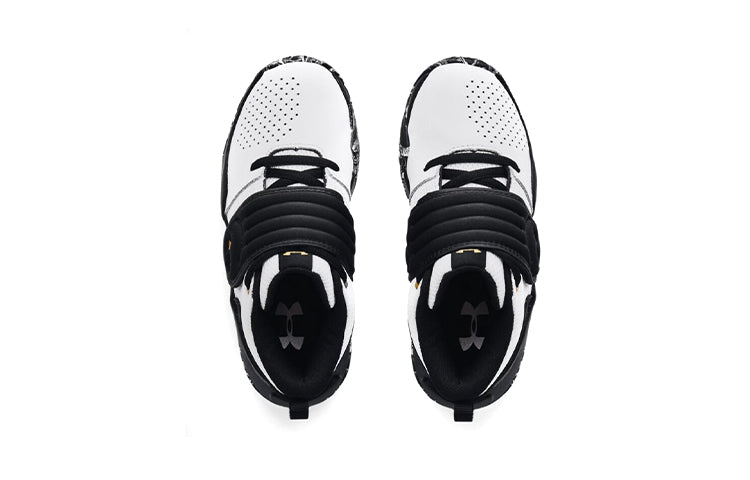 (PS) Under Armour Zone BB 'White Black' 3024263-102