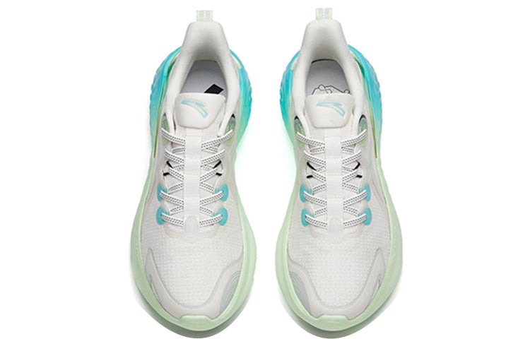 ANTA Run Collection 'White Green Blue' 112145556S-6