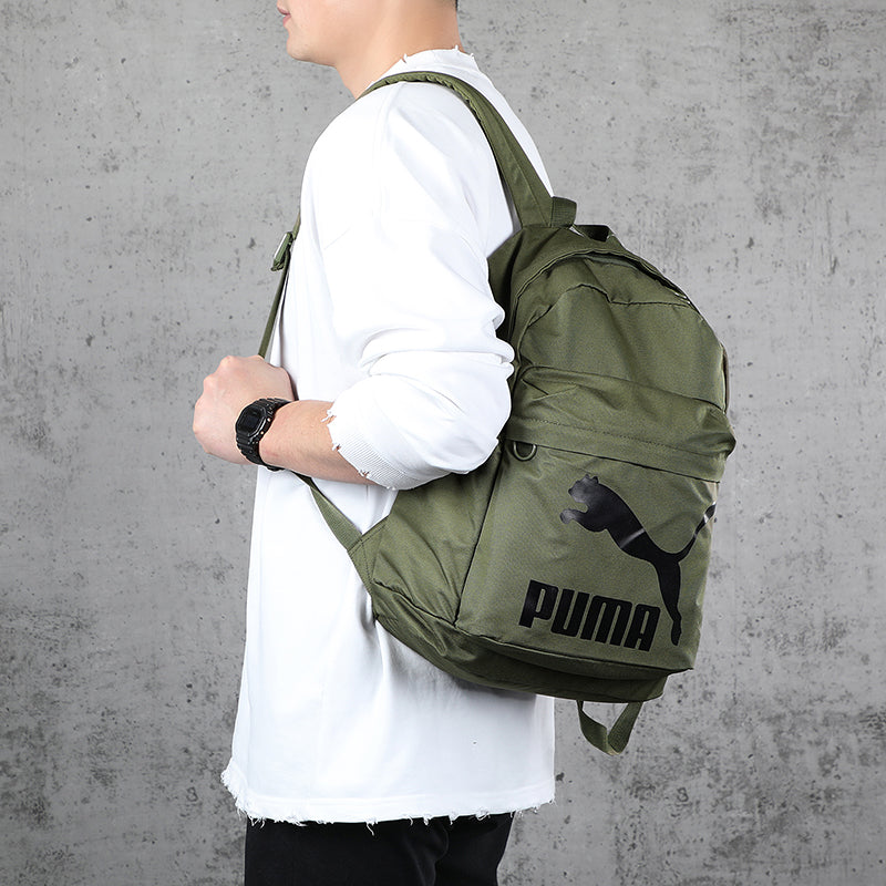 PUMA Originals Backpack 'Green Black' 076643-13