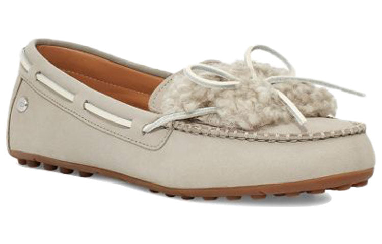 (WMNS) UGG Alana Fluff TS 'Goat' 1116106-GOA