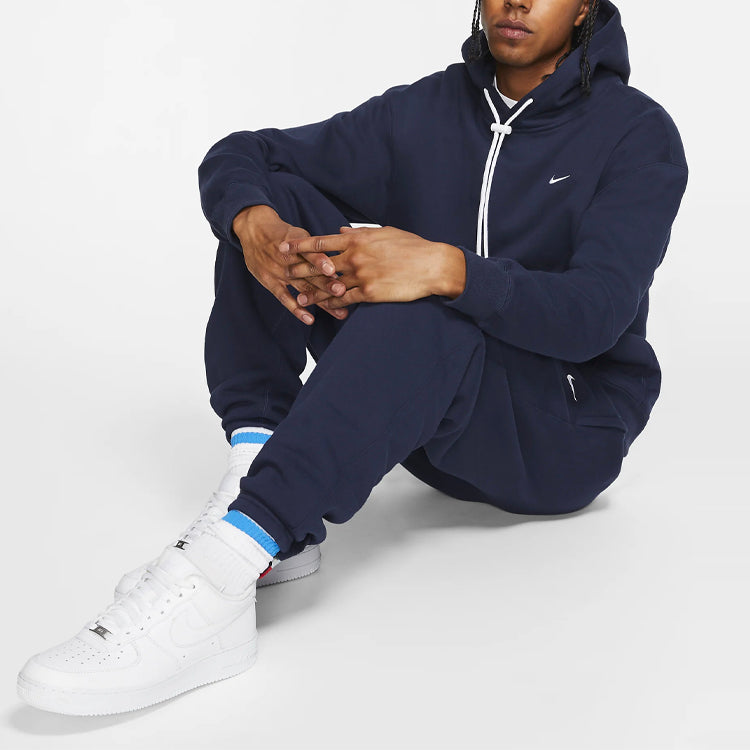 Men's Nike Lab Logo Fleece Lined Color Pullover CD6393-451