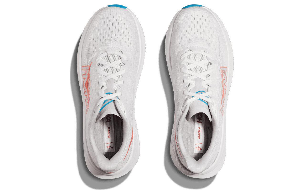 (WMNS) HOKA ONE ONE Mach 6 'White Nimbus Cloud' 1147810-WNCL