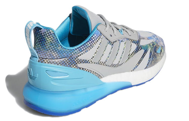adidas Ninja x ZX 2K 2.0 'Time In - Grey Cyan Pink' GZ3744