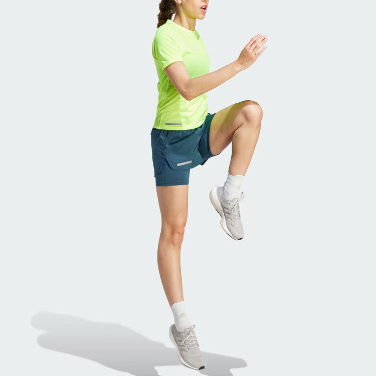 (WMNS) adidas Ultimate Knit T-Shirt 'Green' IM1863