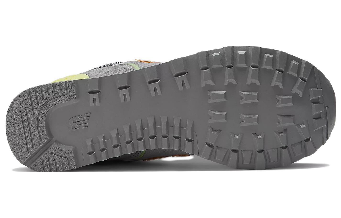 (WMNS) New Balance 574 Series V2 Low-Top Grey/Orange WL574CM2