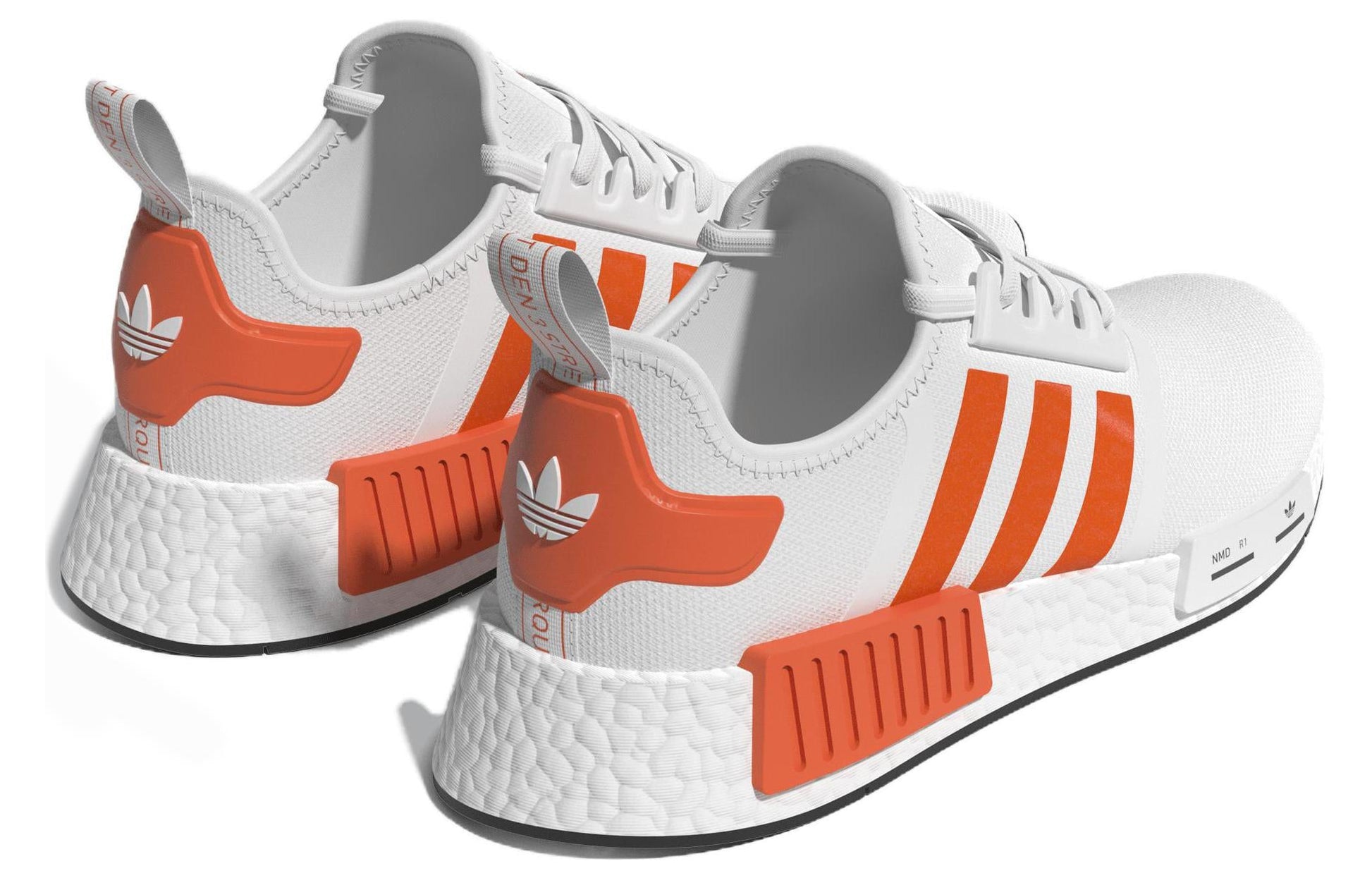 adidas NMD_R1 'White Solar Orange' HQ4463