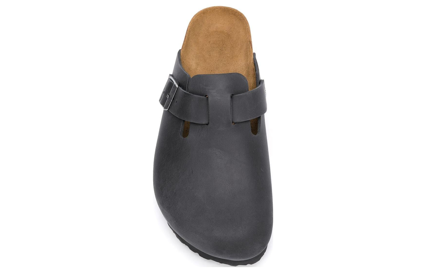 Birkenstock Boston Narrow 'Oiled Leather Black' 0059463