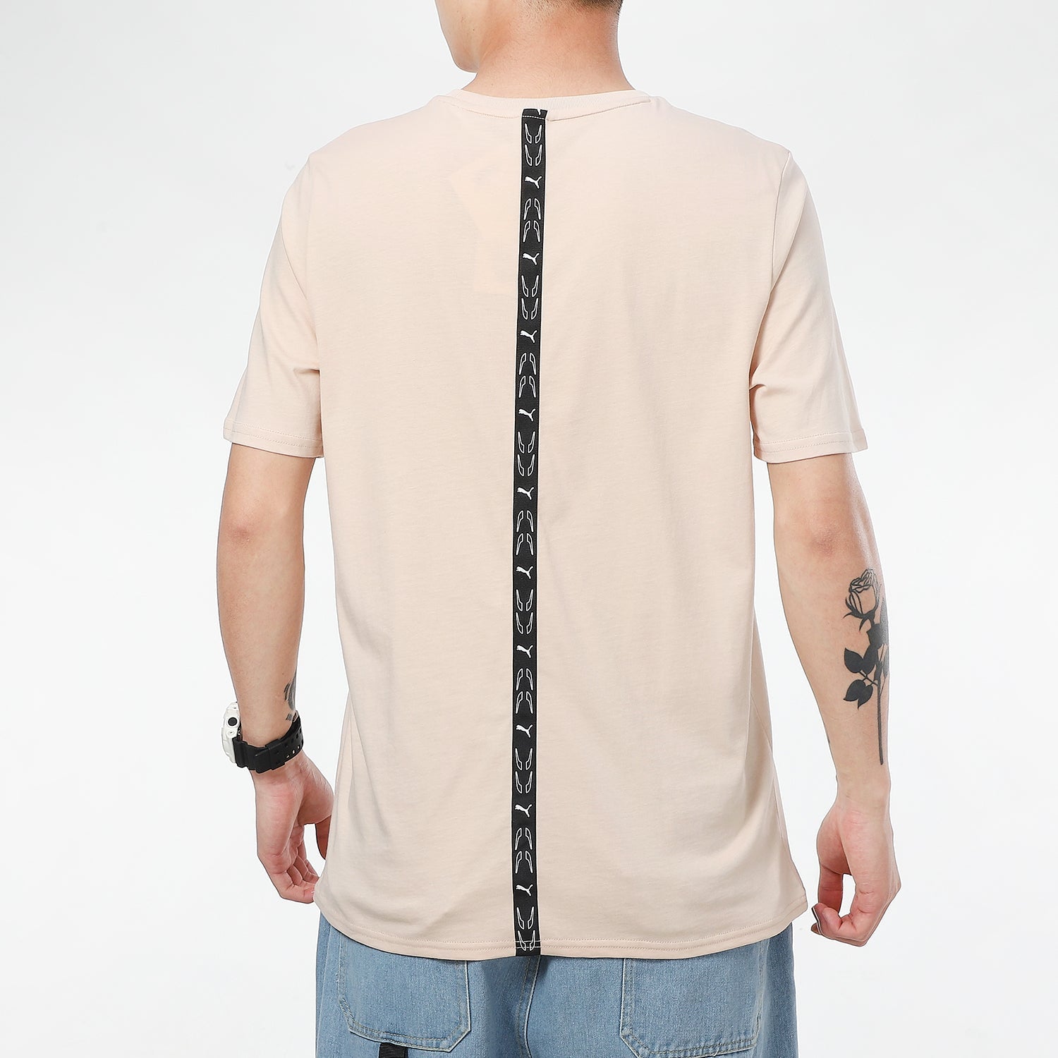 PUMA Elevate Tape T-Shirt 'Beige' 532611-68