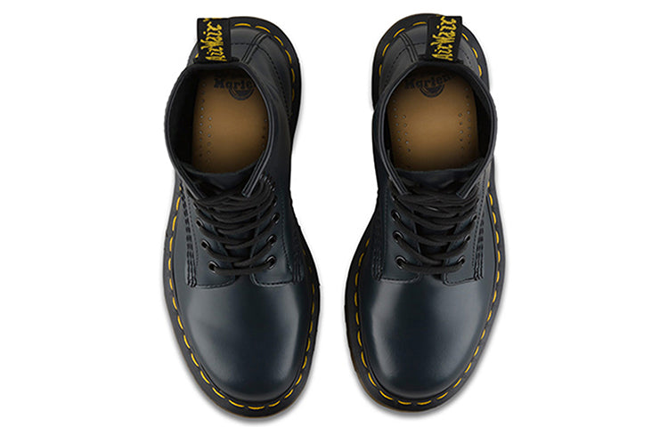 Dr. Martens 1460 PASCAL Classic 8 Martin boots Couple Style Navy Blue 10072410