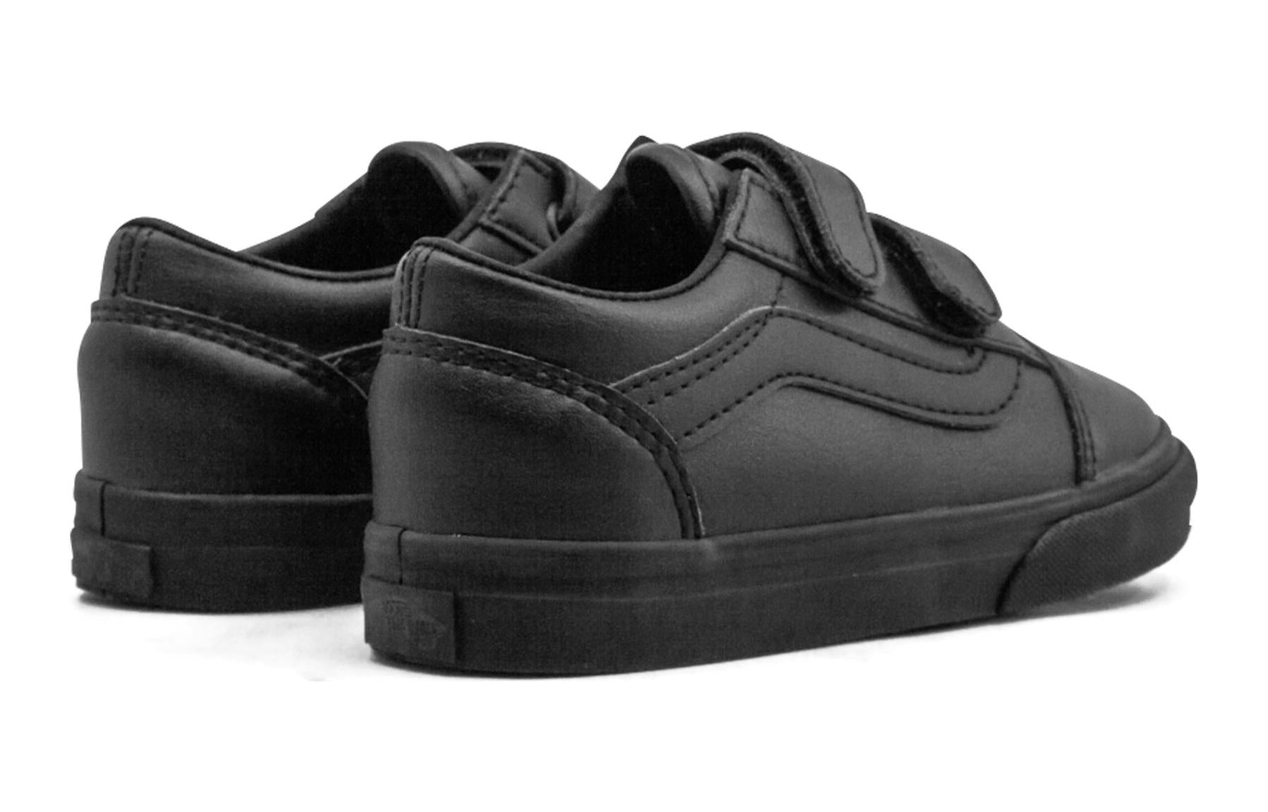 (TD) Vans Old Skool V Sneakers 'Classic Tumble - Black Mono' VN0A344KPXP