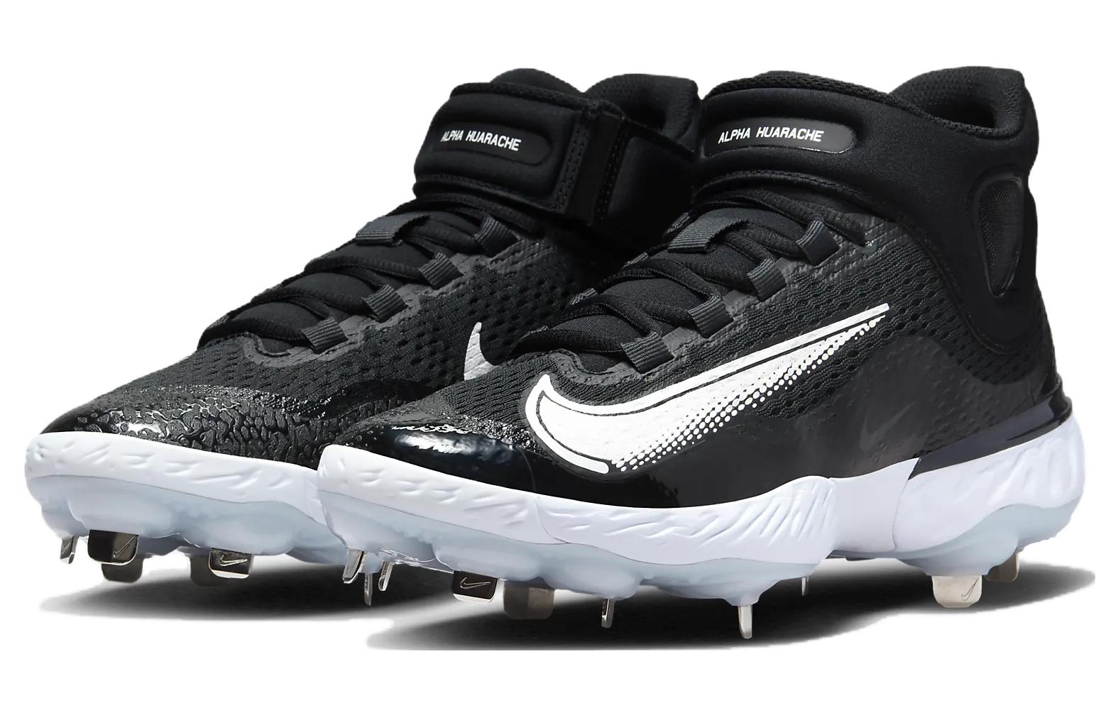 Nike Alpha Huarache Elite 4 Mid 'Black White' DJ6520-001