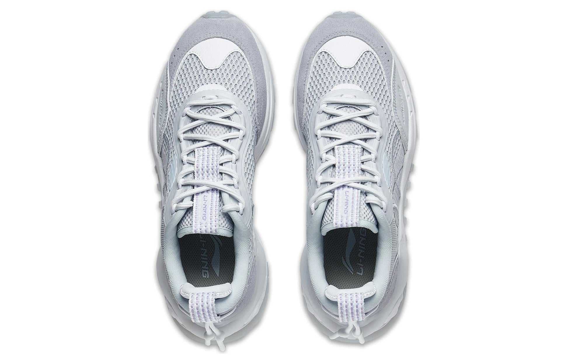 (WMNS) Li-Ning Counterflow Startrails 'Blue Grey' AGLT074-2