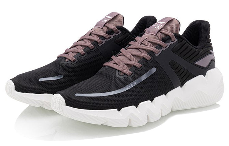 (WMNS) Li-Ning Flex 'Black White Purple' ARKQ014-4