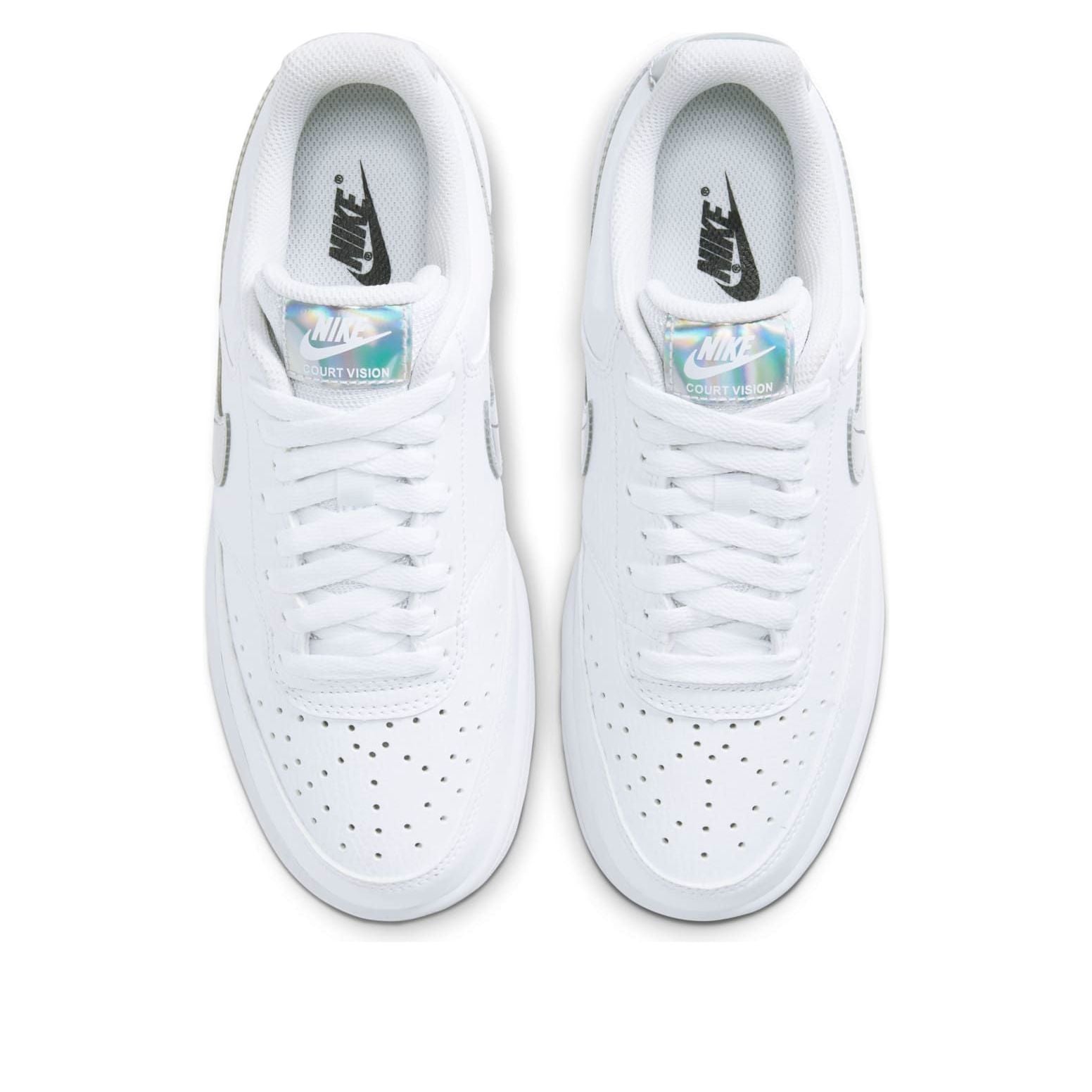 (WMNS) Nike Court Vision Low 'White' CW5596-100