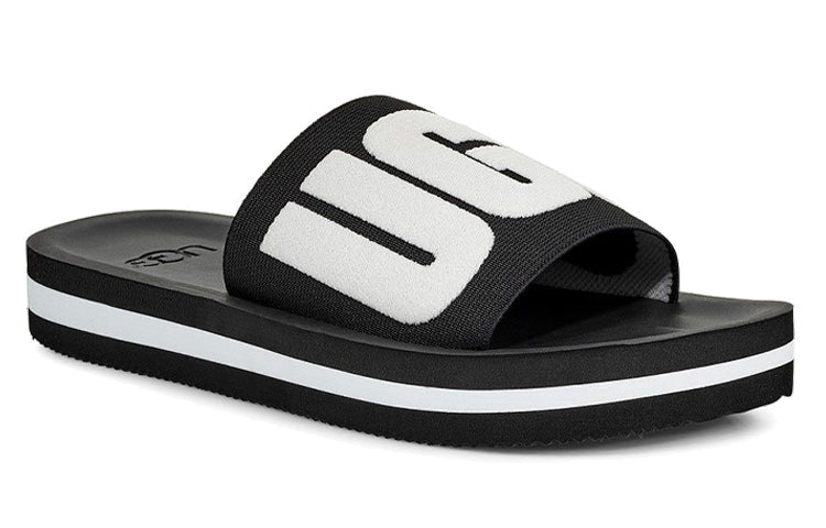 (WMNS) UGG Zuma Graphic Minimalistic Cozy Casual Black 1099833-BLK