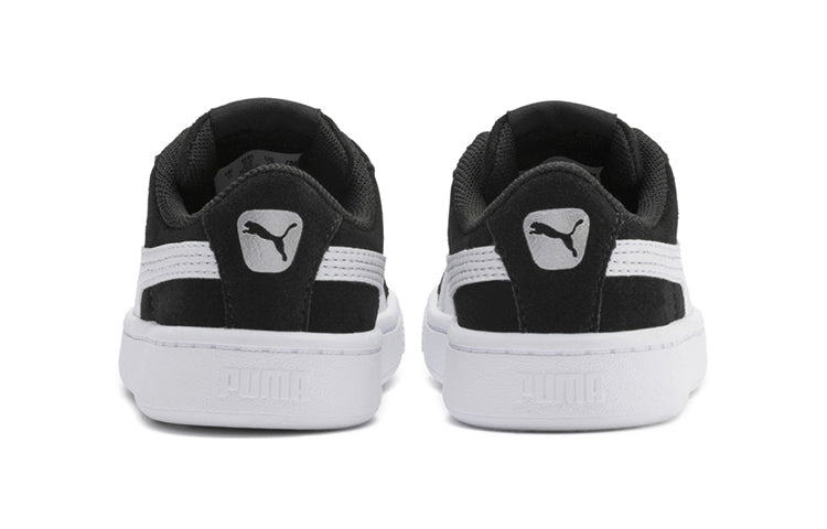 (TD) PUMA Vikky v2 Suede 'Black White' 370516-01