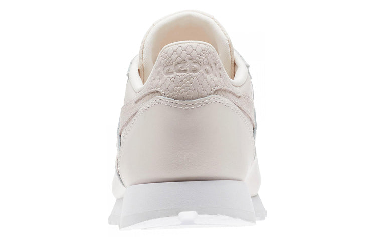 (WMNS) Reebok Classic Leather PS Low Tops Wear-resistant Pink CM9160