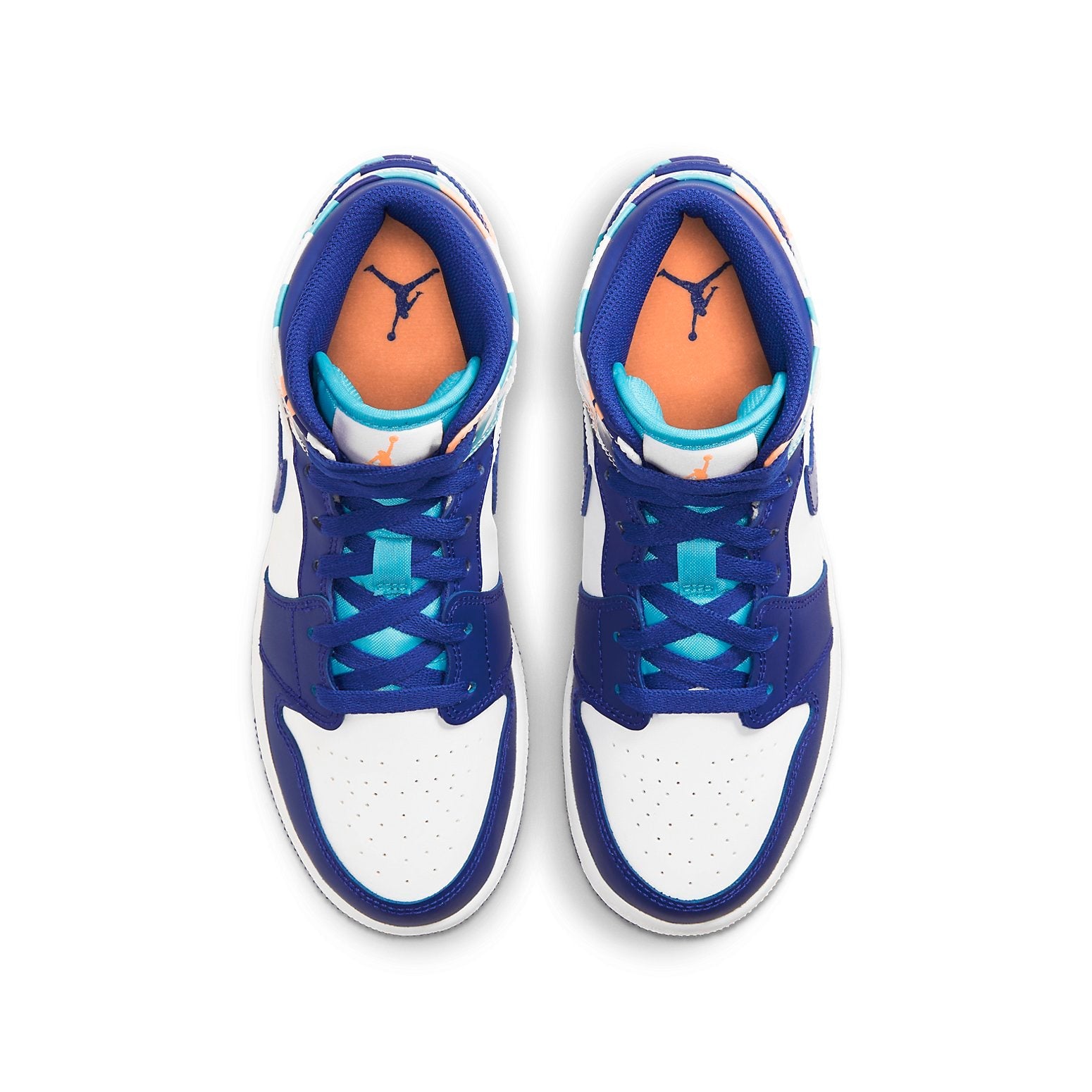 (GS) Air Jordan 1 Mid 'Geometric Pint' 555112-105