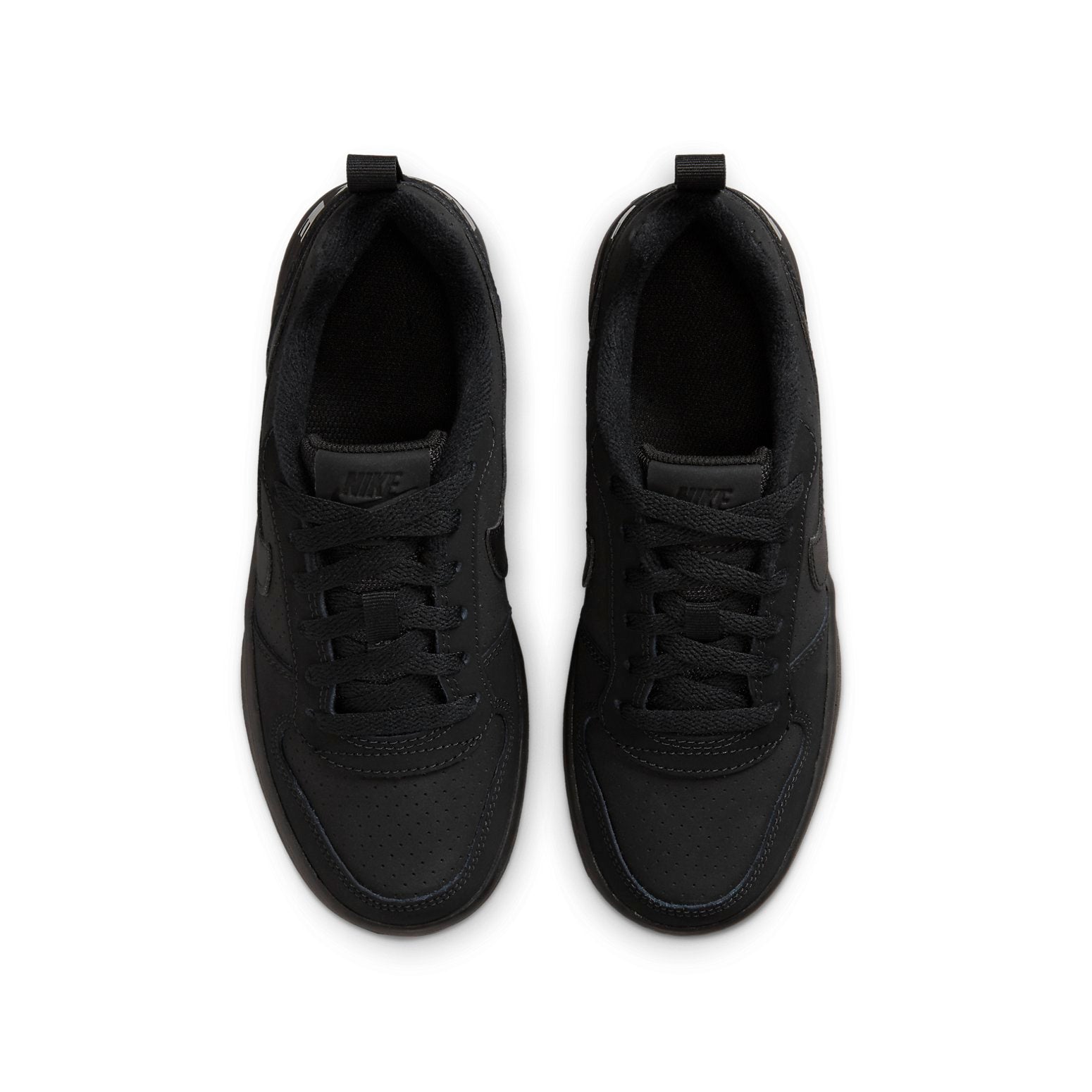 (GS) Nike Court Borough Low Shoes Black 839985-001