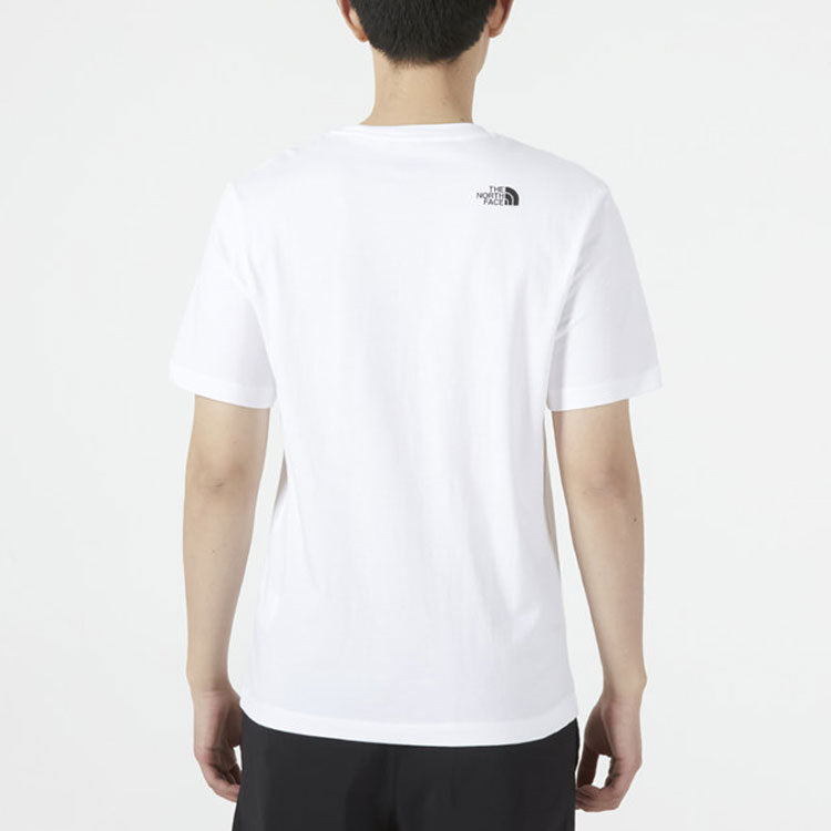 THE NORTH FACE Coordinates Short Sleeve T-Shirt 'White' NF0A7WAT-FN4