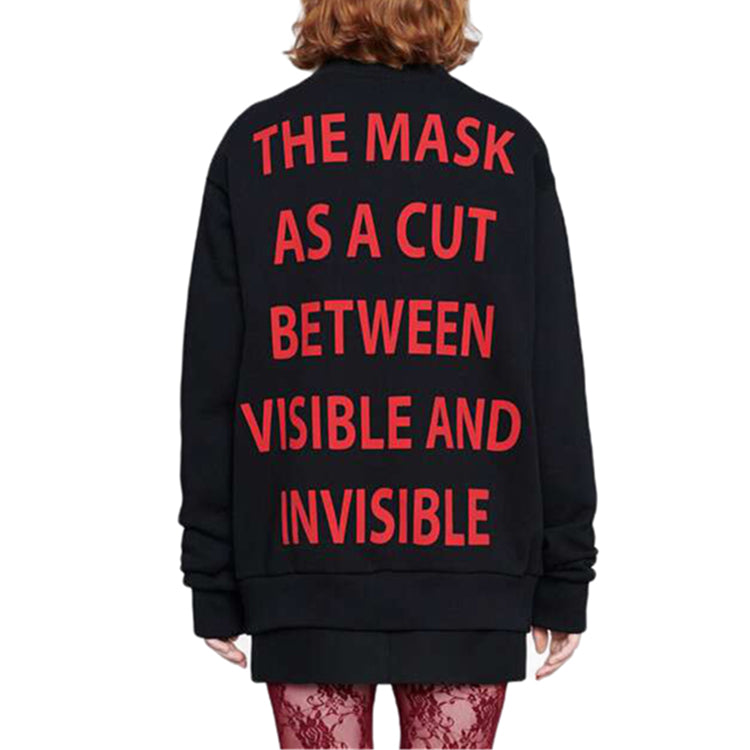 (WMNS) Gucci Declaration Profile Long Sleeve Black 469250-XJBUG-1082
