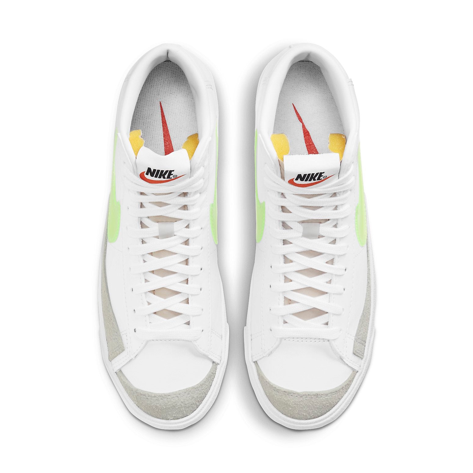 (WMNS) Nike Blazer Mid '77 Essential 'White Volt' DJ3050-100