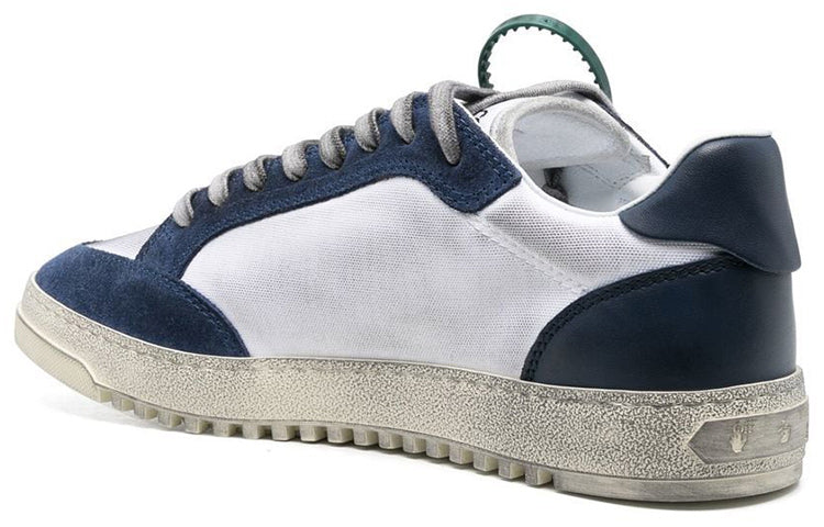 Off-White 5.0 Panelled Low-Top Sneakers 'Navy White' OMIA227S23FAB0020146