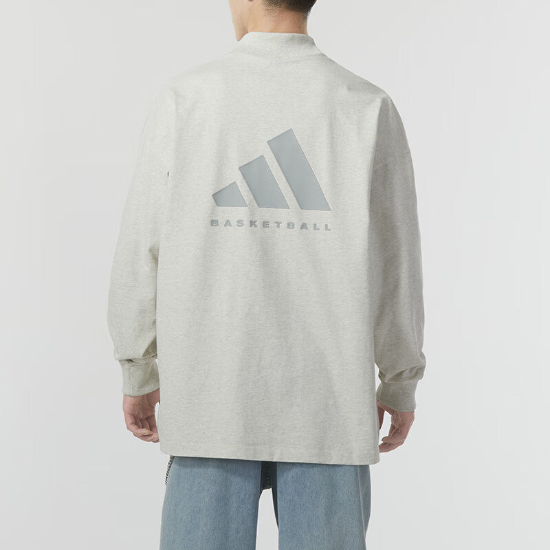 adidas Performance One Basketball Long Sleeves T-Shirt Asia Sizing 'White' IX1971