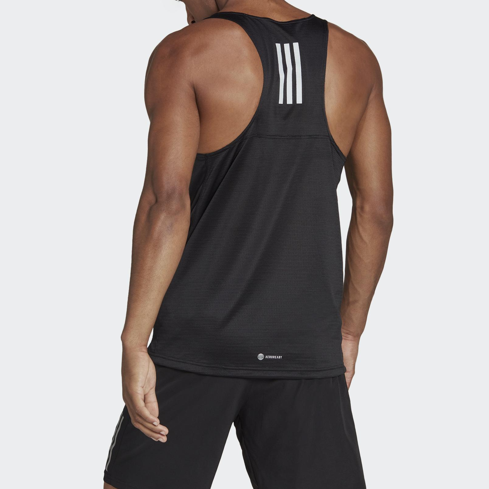 adidas Own the Run Singlet 'Black' HM8437