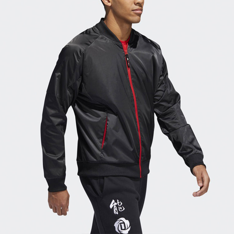 adidas CNY RSE JKT Basketball Sports Jacket Black DP5744