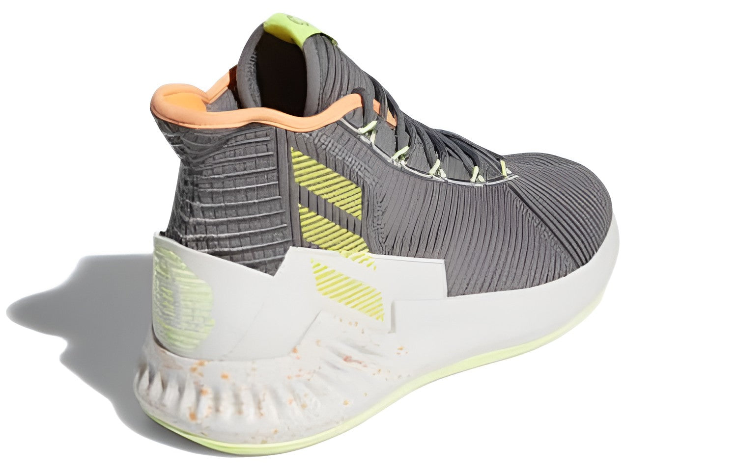 adidas D Rose 9 'Grey Shock Yellow' F99886