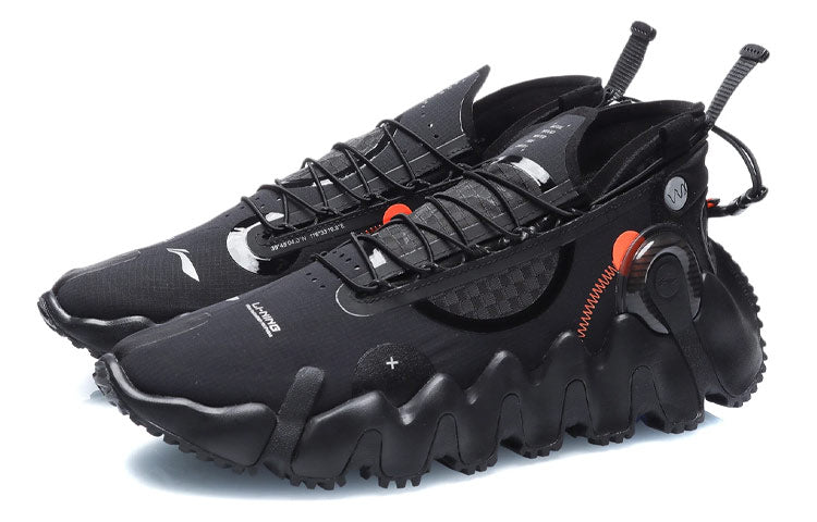 Li-Ning WuXing 2 Paris Fashion Week 'Black Orange' AGBR029-2