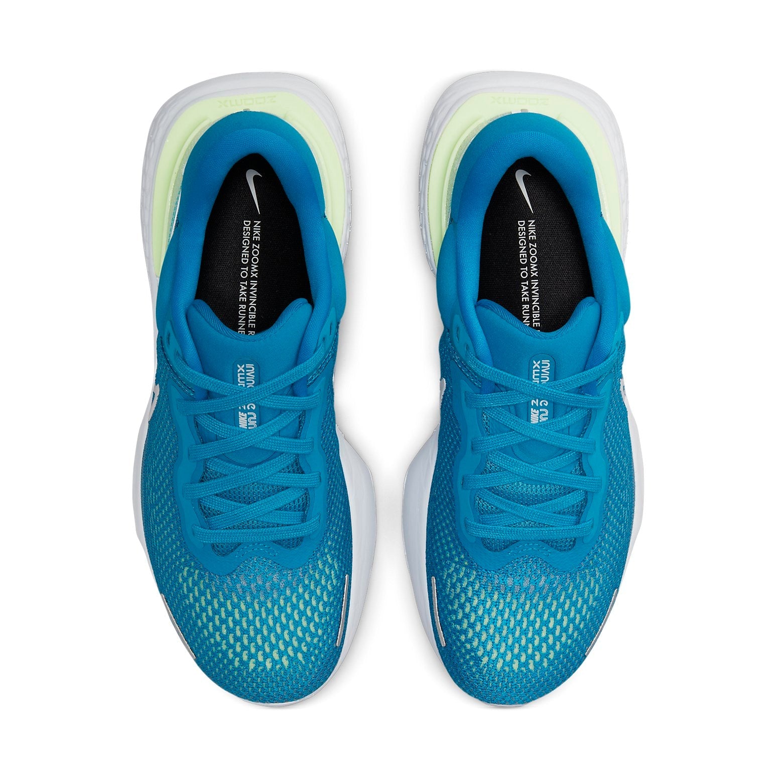 Nike ZoomX Invincible Run Flyknit 'Blue Orbit Lime Glow' CT2228-401