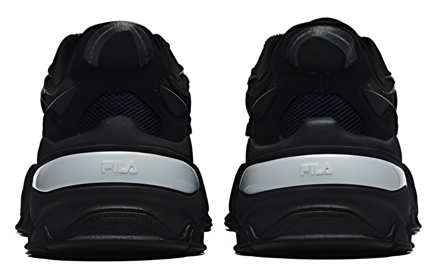 (WMNS) FILA Aurora Sneakers 'Black White' F12W231127FBK