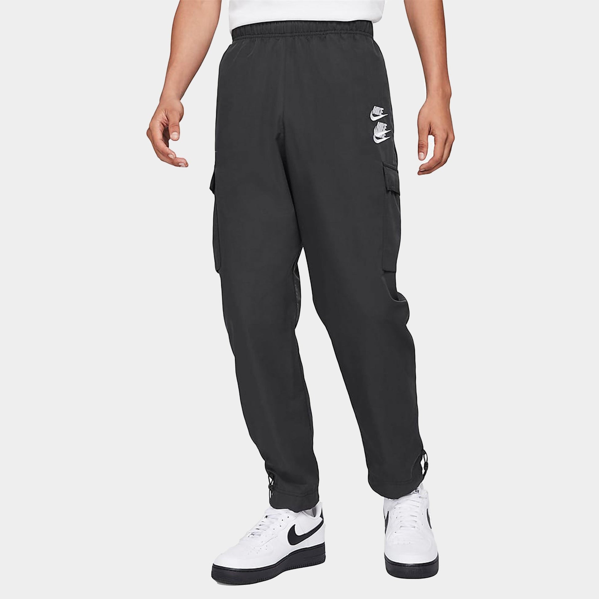 Nike Printing Woven Sports Long Pants Black DD0887-010