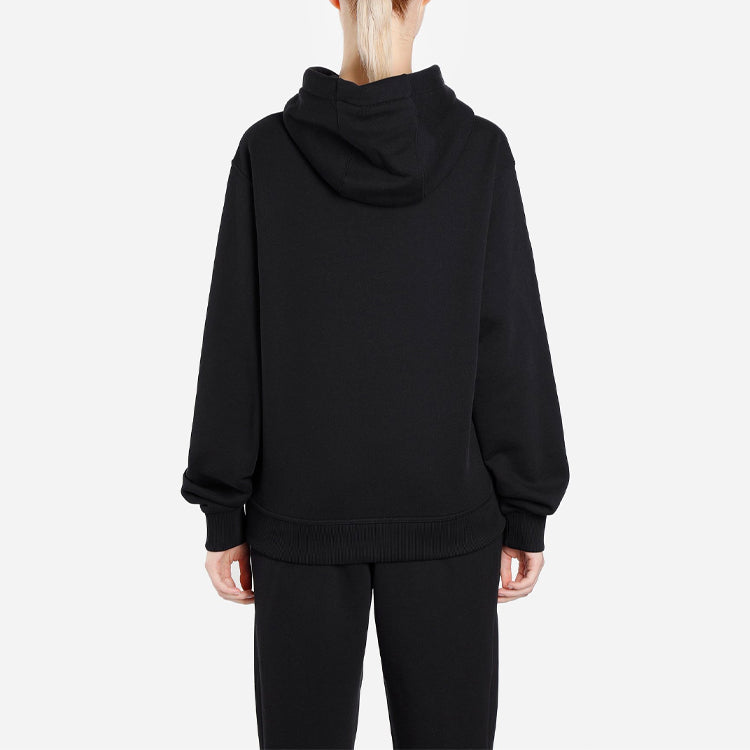 (WMNS) Burberry Hoodie Drawstring Hoodie Black 80254491
