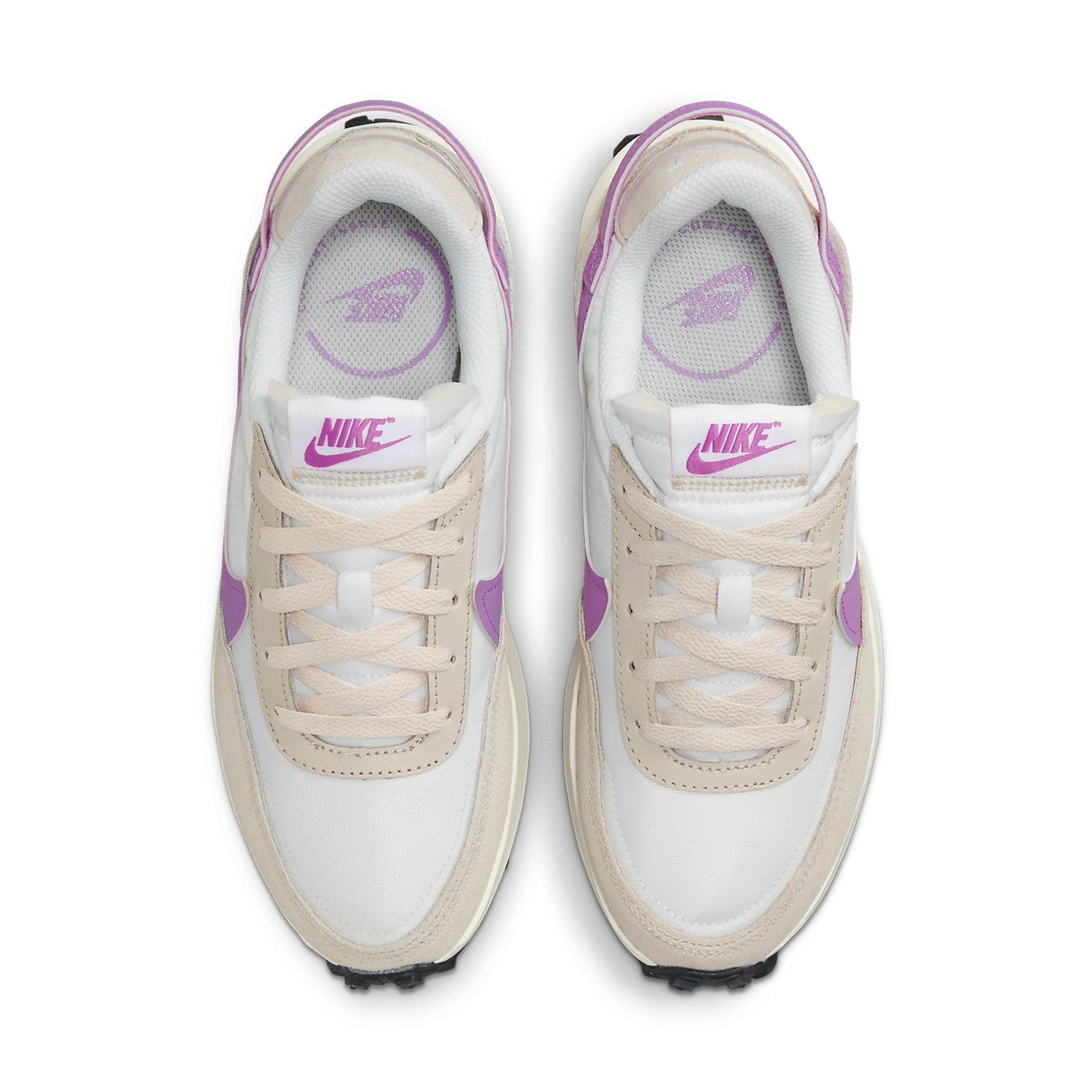 (WMNS) Nike Waffle Debut 'White Rush Fuchsia' DH9523-104