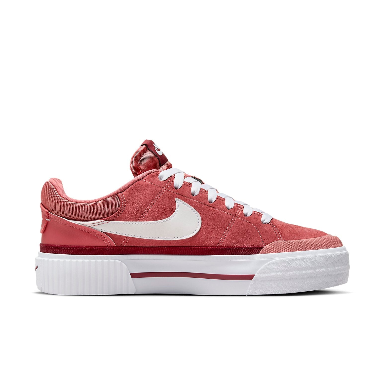 (WMNS) Nike Court Legacy Lift 'Red White' FJ1986-600