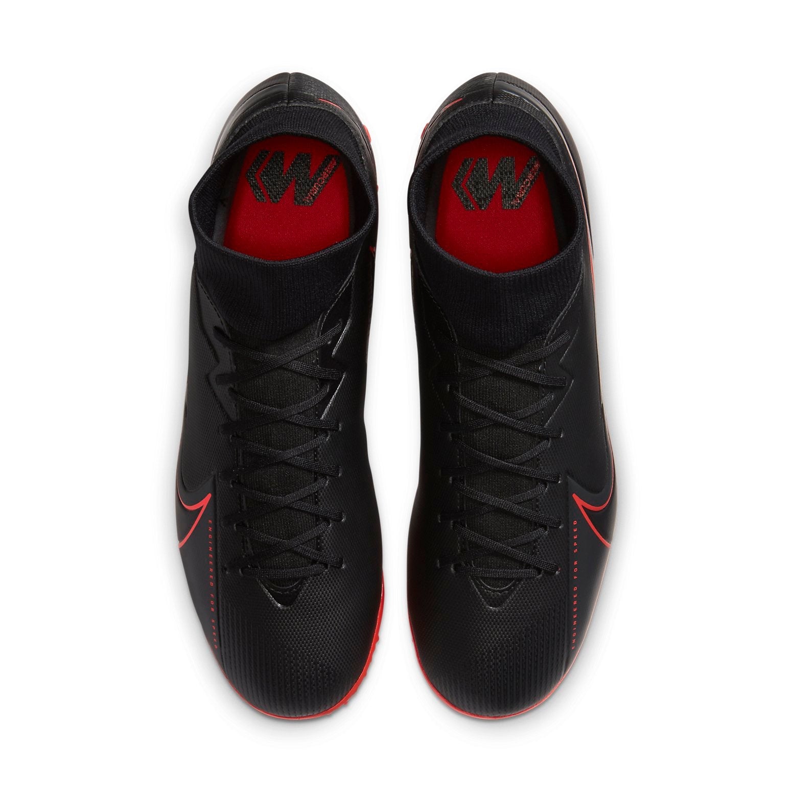 Nike Mercurial Superfly 7 Academy TF Turf 'Black Red' AT7978-060