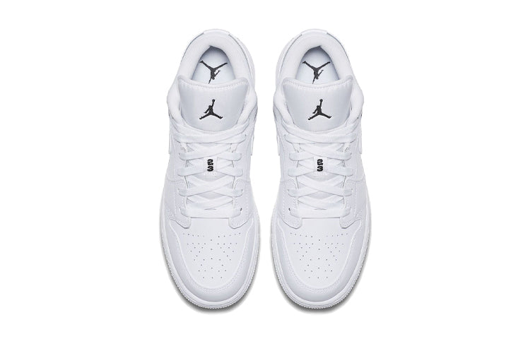 (GS) Air Jordan 1 Low 'White Black' 553560-101