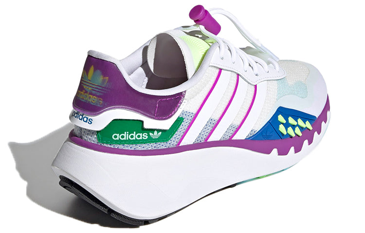 (WMNS) adidas Choigo 'White Shock Purple' FY6501