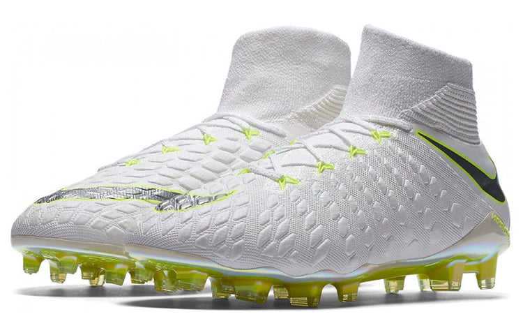 Nike Hypervenom Phantom 3 Elite DF FG 'White Grey Volt' AJ3803-107