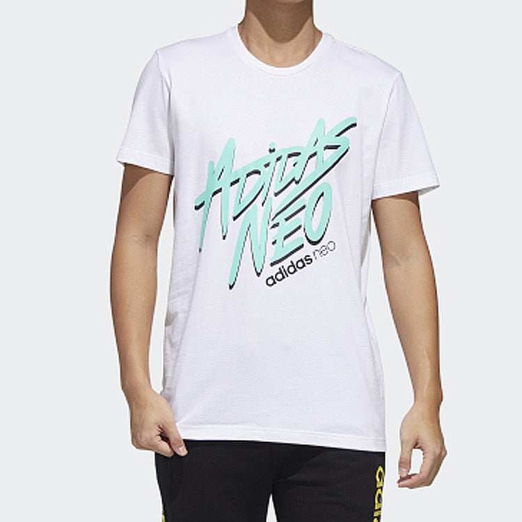 adidas neo M FAVES TEE Sports Short Sleeve White GL1193