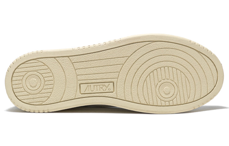 Autry Dallas Low Leather 'White Black' ADLM-NW08